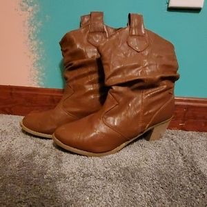 Tan Boots